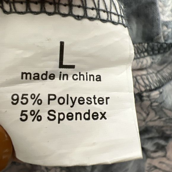 Moosungeek Dress Women Large Blue Floral All Over Print Long Sleeve Surplice - Picture 6 of 15